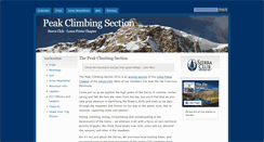 Desktop Screenshot of peakclimbing.org