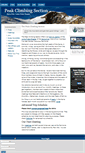 Mobile Screenshot of peakclimbing.org
